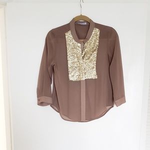 Sequin Blouse